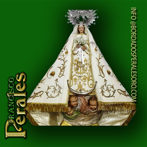 NOVEDAD Restauración de manto de Nuestra Señora de Alarilla, patrona de Fuentidueña de Tajo