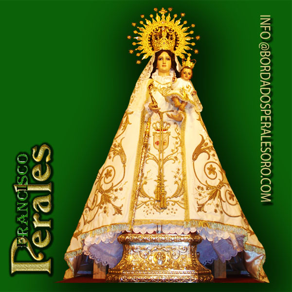 NOVEDAD Restauración manto de Nuestra Señora Santa María de la Cabeza de los Santos de Pozuelos.