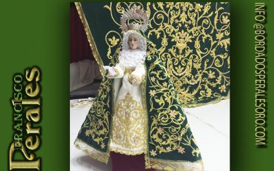 Terno bordado de imagen pequeña