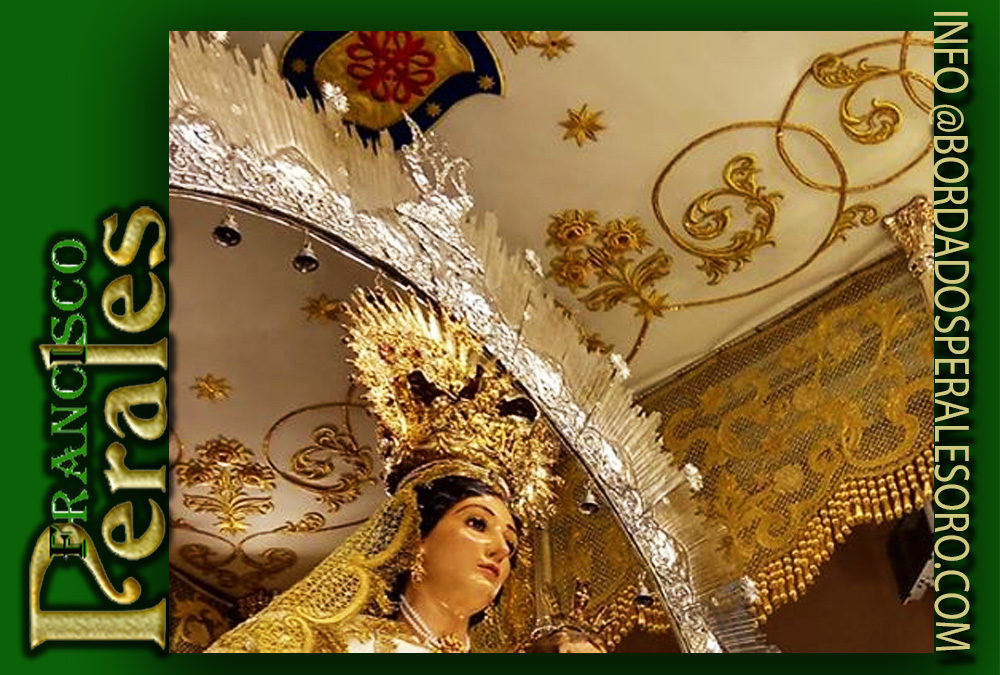 Techo de palio  para la Hermandad Nuestra Señora de la Estrella patrona de la localidad Miguelturra.
